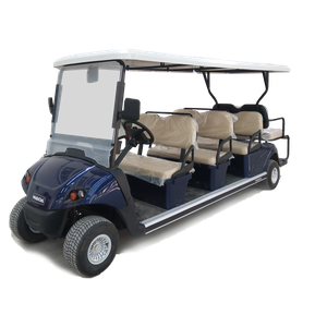 Novo carrinho de golfe elétrico com buggy de 8 lugares projetado