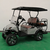 Carros de golfe altos do chassi de 4 Seater, bateria acidificada ao chumbo e de lítio, carros elétricos personalizados Escolha