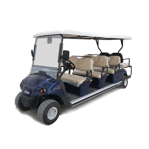 Fabricante de fábrica na China Buggy de golfe elétrico 6+2 assentos Carros de golfe elétricos com rua personalizada legal