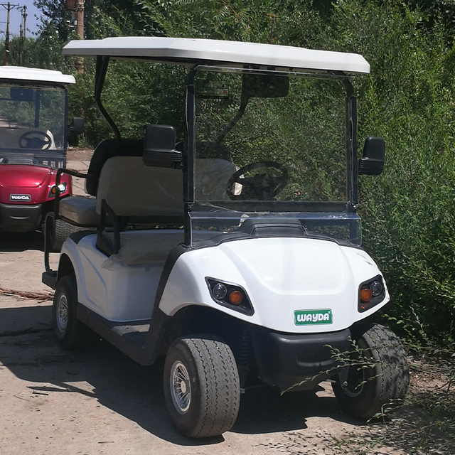 Novo design barato carrinhos de golfe elétricos bateria de chumbo-ácido selecionada com 4 rodas